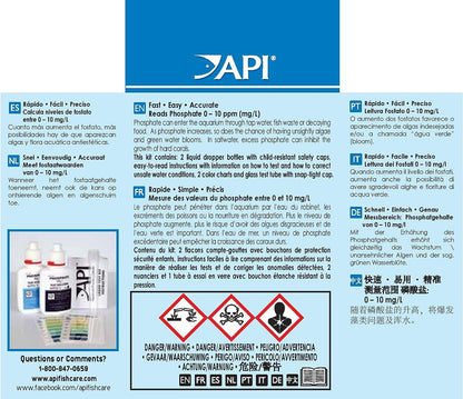 Phosphate Test Kit for Freshwater and Saltwater, 64 OUNCES