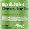 Dog Hip and Joint Supplement - MSM with Glucosamine Chondroitin for Dogs - Hip and Joint Chews for Dogs Advanced Arthritis Relief - 120 Chews for Dog Joint Pain Relief - Made in USA