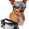 Dog Goggles Large Breed, Large Dog Sunglasses Eye Protection for Dogs Windproof Goggles for Medium Large Dog Riding Biking Driving, Black